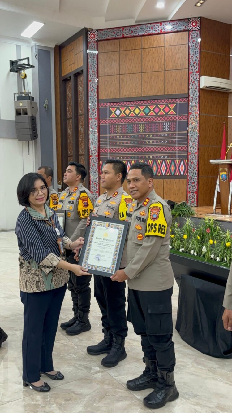 Polres Pematangsiantar Terima Penghargaan Dari Kapolri, Nilai Indikator Kinerja Pelaksana Anggaran Sempurna 