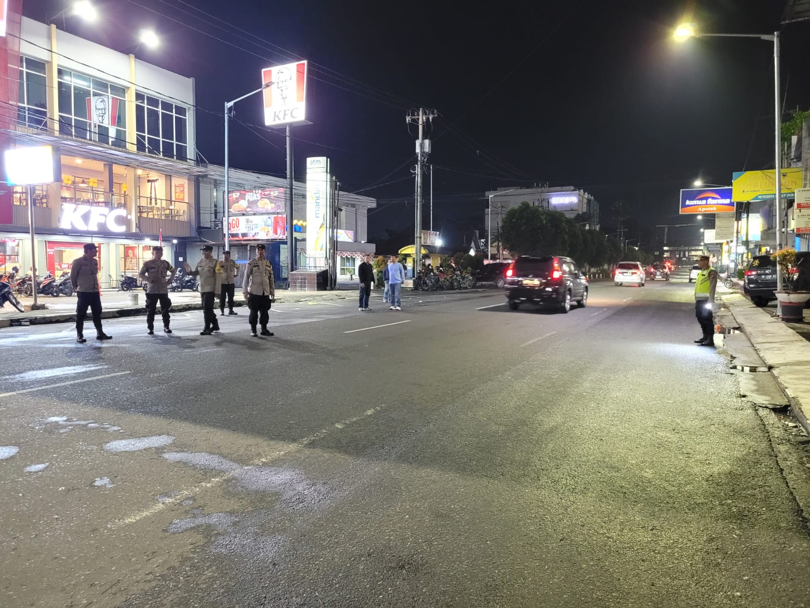 Polres Pematangsiantar Laksanakan KRYD Ciptakan Situasi Tahapan Pemilu yang Kondusif