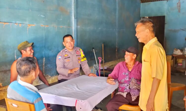 Bhabinkamtibmas Polres Sergai Sosok Humanis Yang Dekat dengan Warga