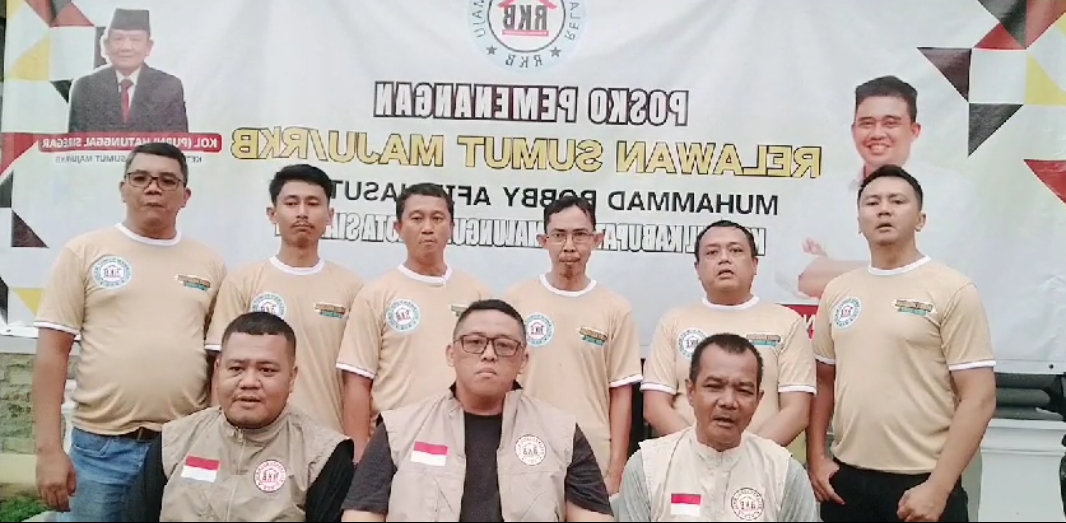 Relawan Sumut Maju/RKB Deklarasi Dukung M Boby Afif Nasution Menjadi Gubernur Sumut