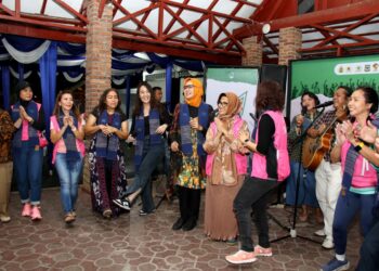 Wali Kota Pematangsiantar Menjamu Peserta Lake Toba Bike Adventure 2024 