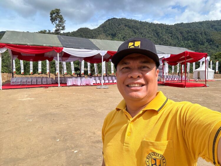 Pemuda Mitra Kamtibmas Pakpak Bharat Ikut Serta pada Penyambutan Persiapan Kirab Api PON ke XXI