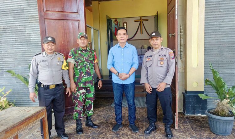 Patroli Minggu Kasih TNI-Polri, Polres Sergai Amankan Ibadah Gereja