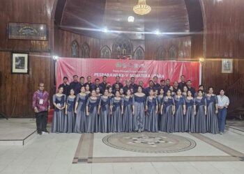 Kontingen Paduan Suara Pakpak Bharat Choir Raih Predikat Gold Ajang Festival Paduan Suara Gerejawi Ke - V Provinsi Sumut Tahun 2024