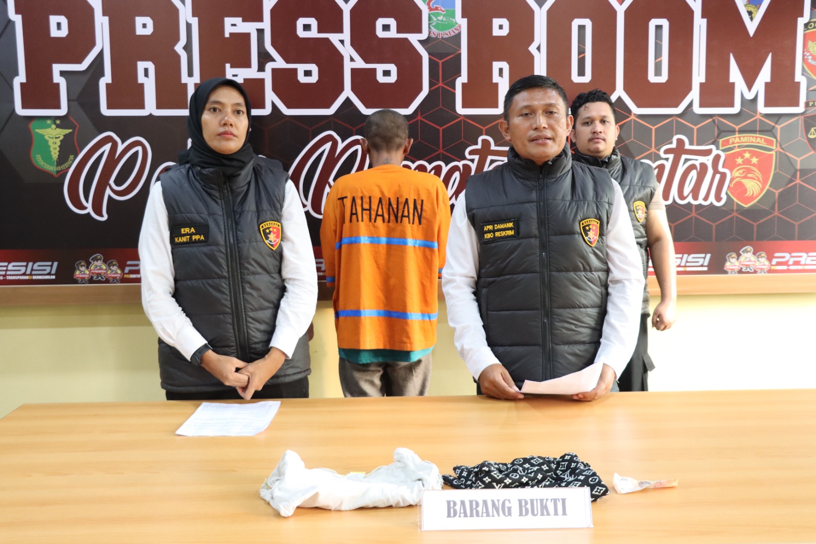 Polres Pematangsiantar Berhasil Ungkap Kasus Percabulan Anak Di Bawah Umur di Persawahan