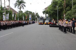 Polres Pematangsiantar Laksanakan Simulasi Sispamkota Pilkada Serentak 2024