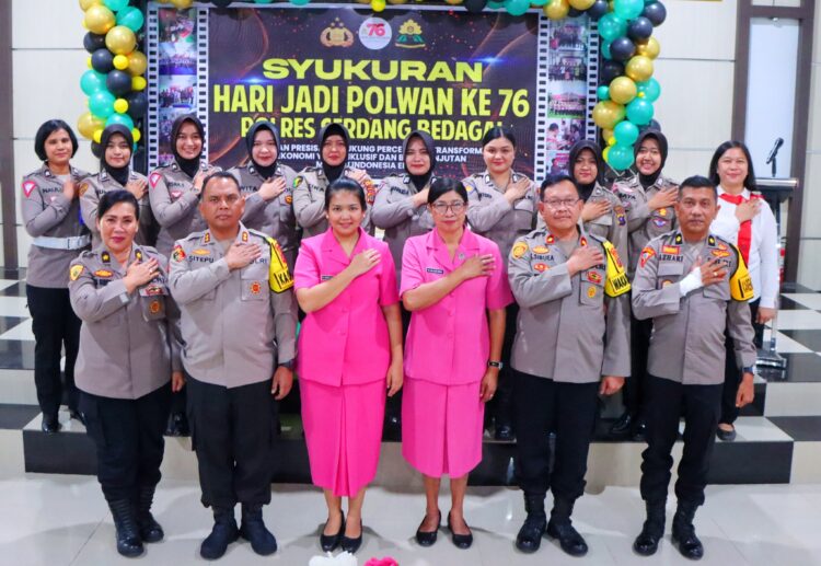 Kapolres Sergai Apresiasi Polwan dan Terapkan Gender Equality Dalam Tugas