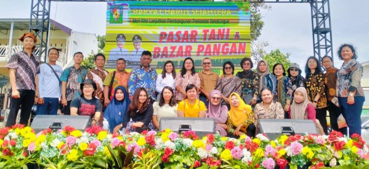Giat Pasar Tani dan Bazar Pangan, Panen Petani Simalungun Tahun 2024 Resmi Ditutup