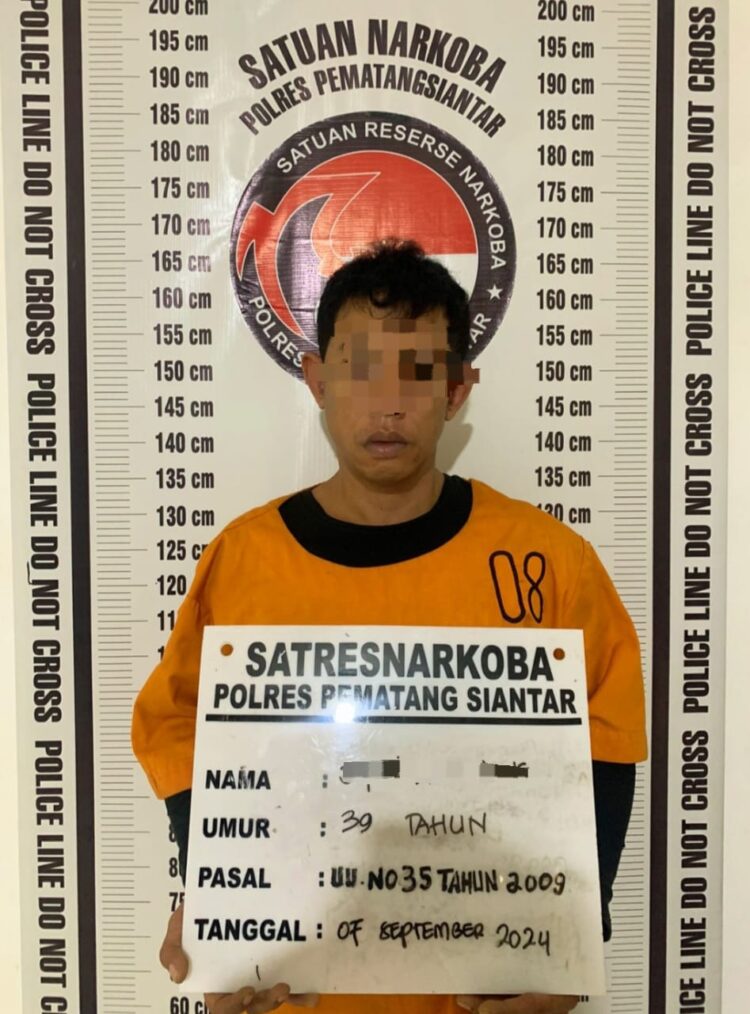 Polres Pematangsiantar Tangkap Residivis Pemilik Sabu 1,43 Gram Polres Pematangsiantar Tangkap Residivis Pemilik Sabu 1,43 Gram