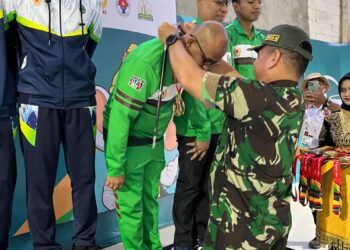 Bravo, Personil Sat Brimob Polda Sumut Raih Juara 3 di Kejuaraan PON XXI Aceh-Sumut