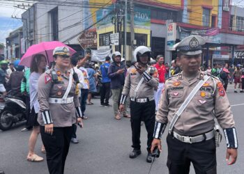 Pengamanan Jalur Lintas Balap Sepeda PON XXI 2024, Kasat Lantas Polres Pematangsiantar : Zero Accident