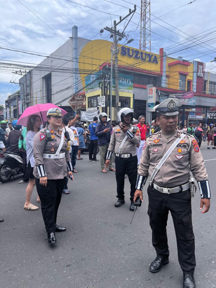Pengamanan Jalur Lintas Balap Sepeda PON XXI 2024, Kasat Lantas Polres Pematangsiantar : Zero Accident