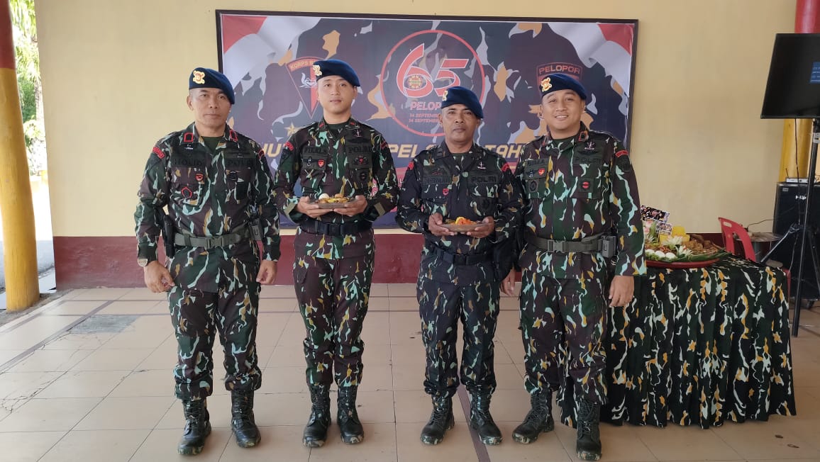 Batalyon B Sat Brimob Polda Sumut Gelar Syukuran Memperingati HUT Pelopor ke-65