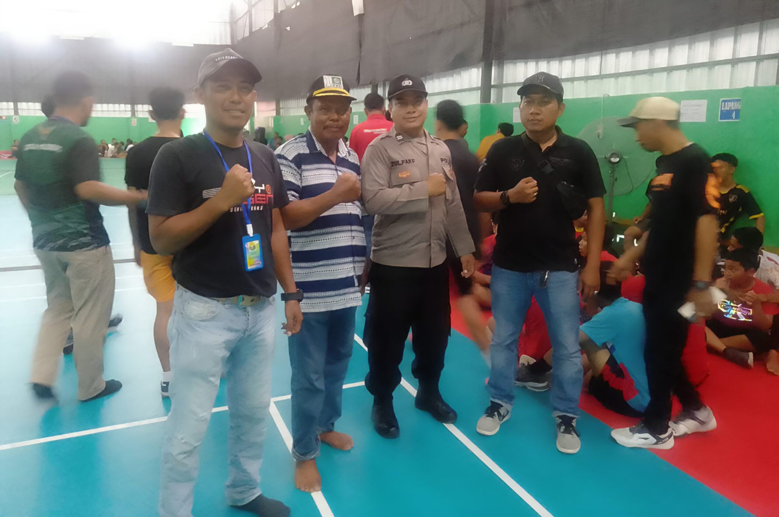 Di Bawah Pengamanan Polres Sergai,  Turnamen Bulu Tangkis Bupati Cup 2024 Berlangsung Sukses