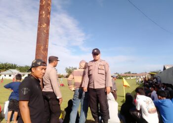 Polres Sergai Pastikan Pertandingan Turnamen Sepakbola Piala Forkopimda Berlangsung Aman