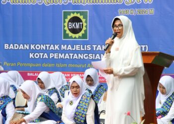 Wali Kota Pematangsiantar Hadiri Peringatan Maulid Nabi Muhammad SAW 1446 H Yang Diselenggarakan BKMT