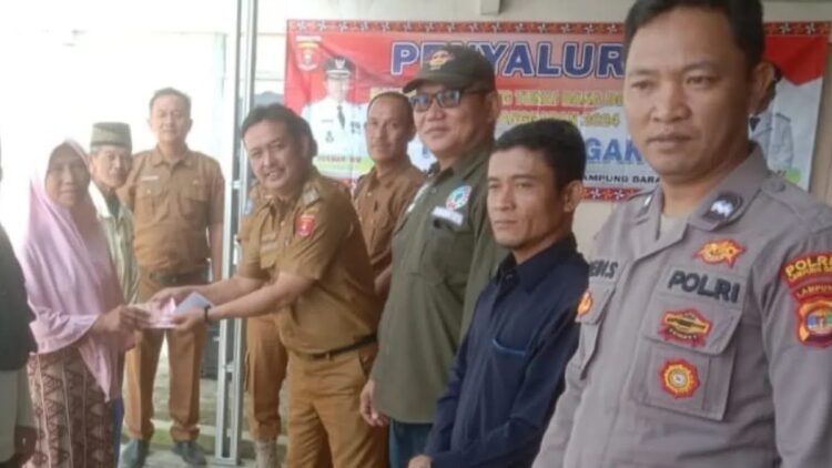 Pemerintah Pekon Turgak Kecamatan Belalau Salurkan BLT-DD Tahap I Tahun 2024