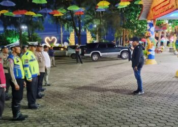 Polres Sergai Pengamanan Perayaan Malam Cap Go Meh di Pantai Cermin, Berlangsung Aman dan Meriah