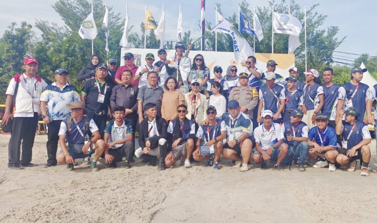 Polres Sergai Gabungan TNI-POLRI Sukses Pengamanan Hari Terakhir Cabor Berkuda Equestrian PON XXI, Atlet Berkuda Sumut Raih Emas