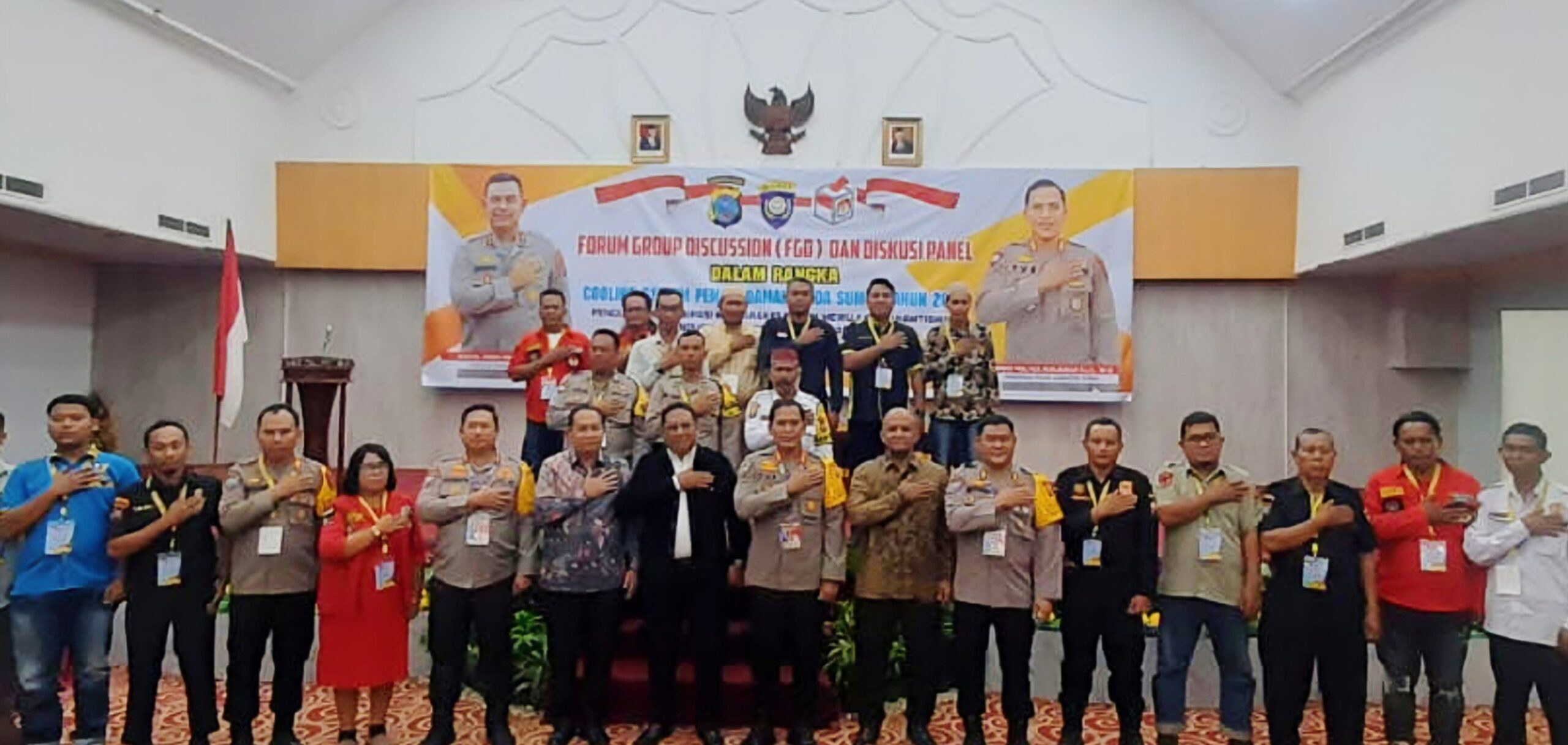 Polres Sergai Aktif Ikuti FGD Bersama Binmas Polda Sumut, Penguatan Partisipasi Masyarakat Wujudkan Pemilukada Damai