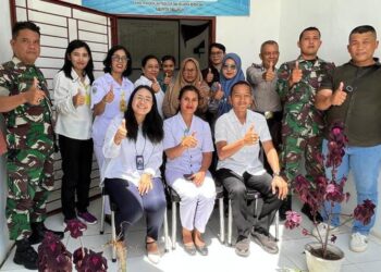 Polres Simalungun Perkuat Sinergitas TNI-Polri, Hadiri Rapat Mini Loka Karya Penurunan Angka Stunting di Tapian Dolok