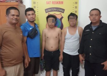Polsek Siantar Utara Berhasil Tangkap Dua Pelaku Pencurian Tas Di Mushola SPBU 