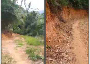 Tanpa Plank, Proyek Jalan Usaha Tani di Binjohara Uruk Bersumber Dari Dana Desa Disinyalir Siluman