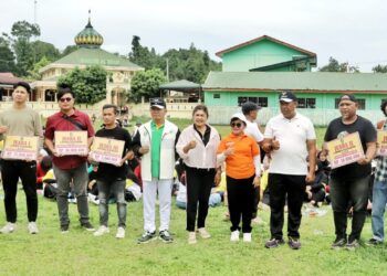 Dalam Rangka Pengembangan Olahraga Rekreasi, Pemkab Simalungun Laksanakan Giat Senam Sehat