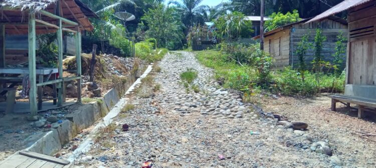 Lapor Pak Bupati Tapteng, Masyarakat Desa Parsihotangan Mengharapkan Perbaikan Jalan