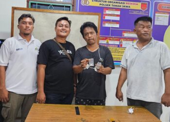 Polsek Tanah Jawa Berhasil Tangkap Pelaku Penyalahgunaan Narkoba di Kelurahan Tanah Jawa