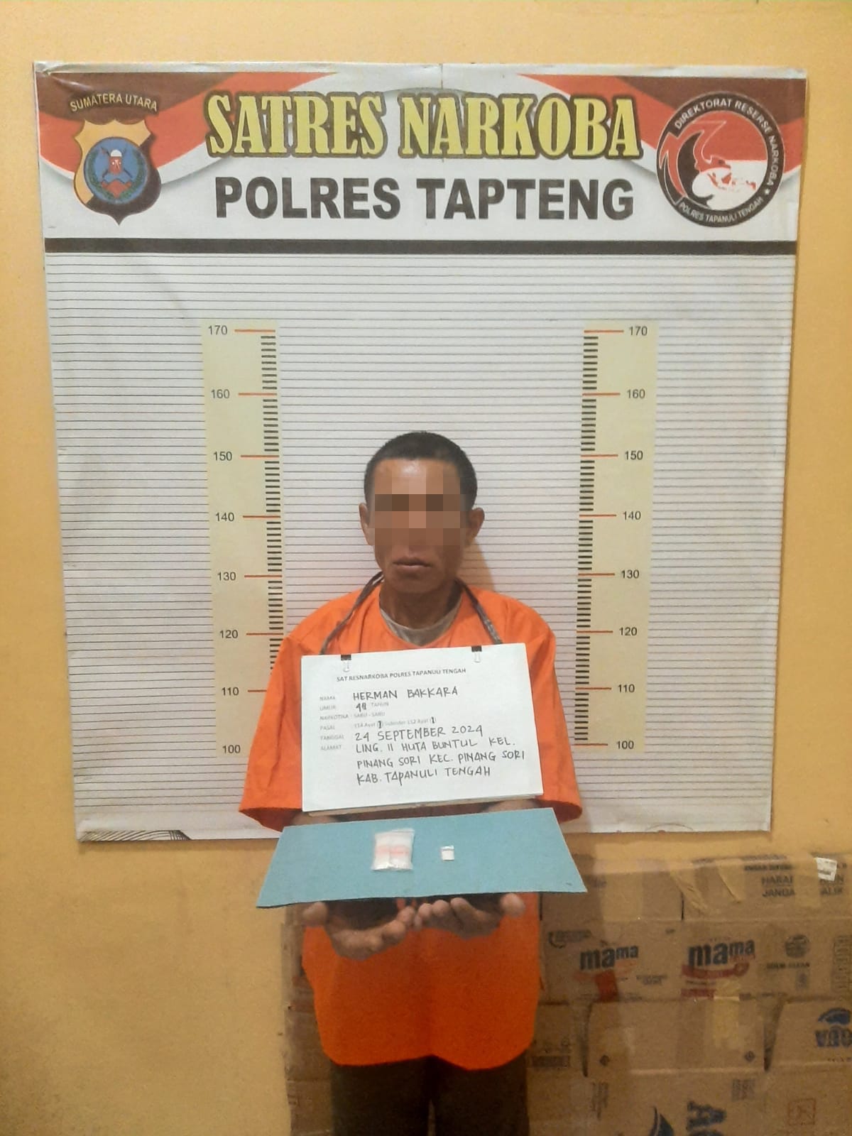 Pengedar Sabu di Pinangsori Diciduk Sat Narkoba Polres Tapteng Pengedar Sabu di Pinangsori Diciduk Sat Narkoba Polres Tapteng