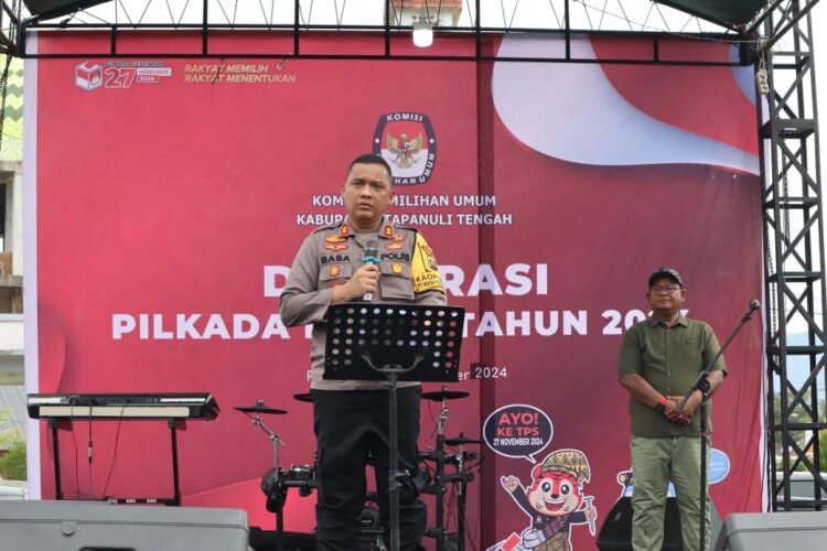 Kapolres Tapteng Imbau Semua Pihak Jaga Keamanan Dan Tertib Di Masa Kampanye