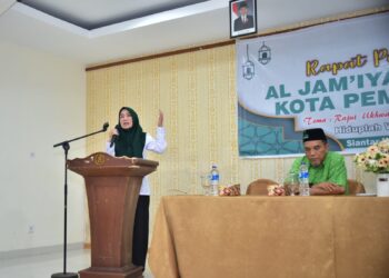 Calon Wakil Walikota Ade Sandra Purba Paparkan Visi dan Misi di Rapim Al Washliyah