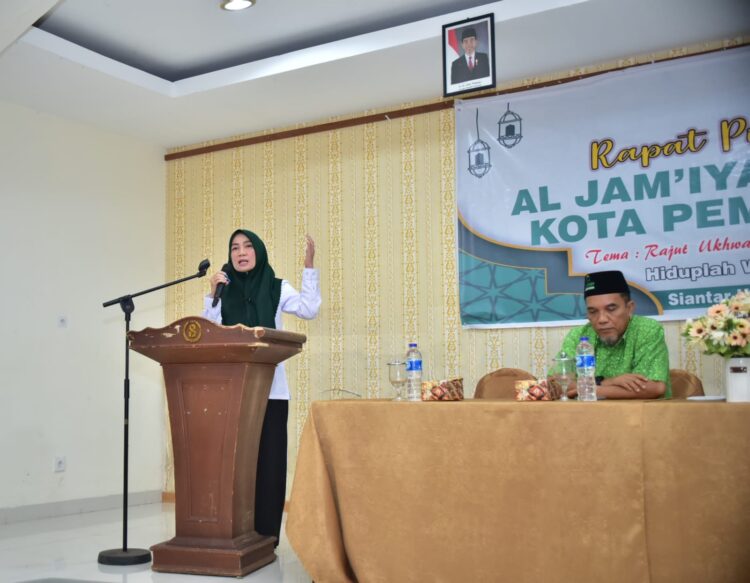 Calon Wakil Walikota Ade Sandra Purba Paparkan Visi dan Misi di Rapim Al Washliyah
