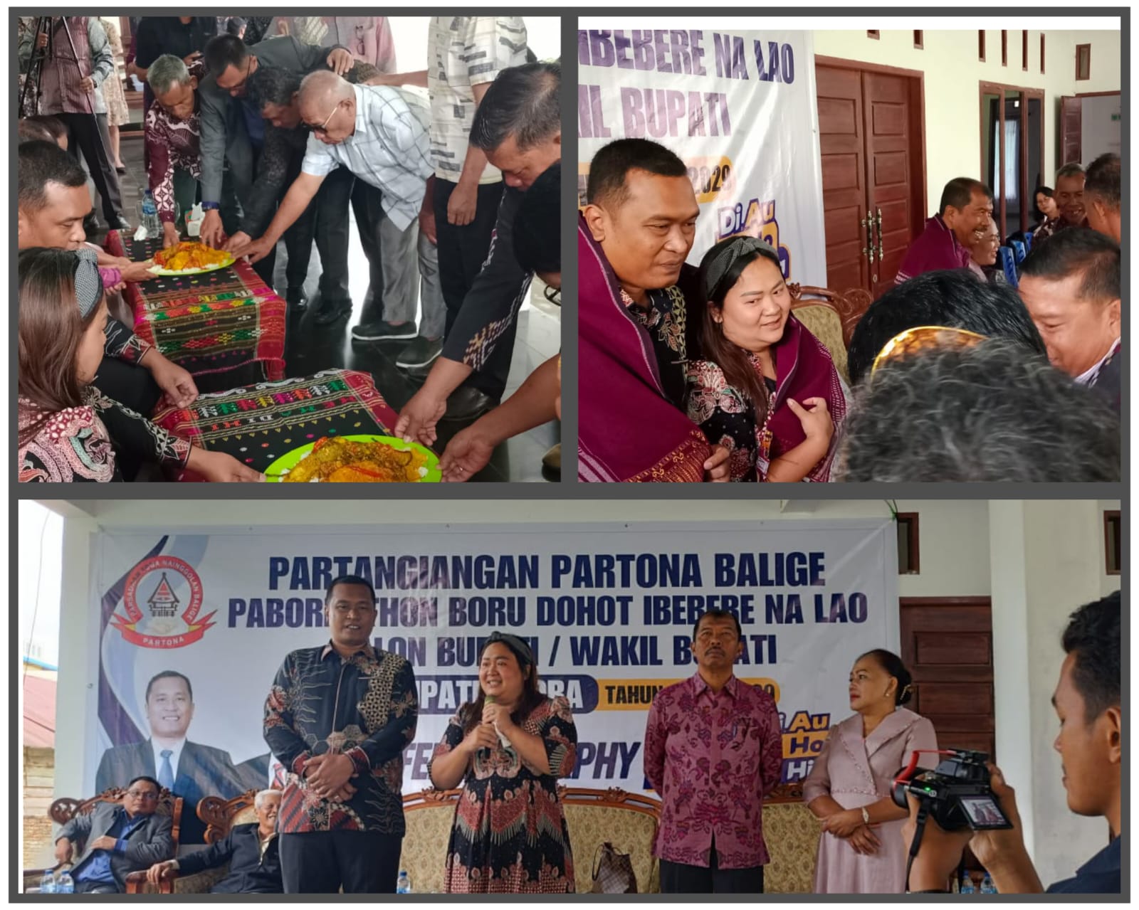 Paslon Effendi-Murphy Mendapat Dukungan Penuh Partona Balige Paslon Effendi-Murphy Mendapat Dukungan Penuh Partona Balige