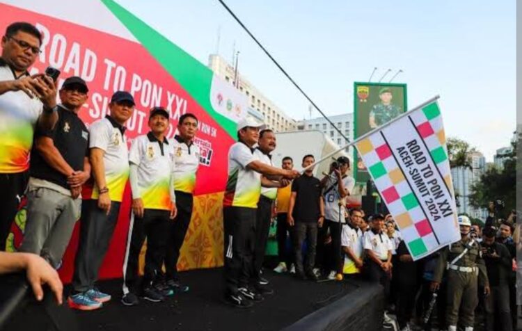 PT Allegrindo Nusantara Dukung Kesuksesan Fun Run Road To PON XXI Tahun 2024 Aceh-Sumut
