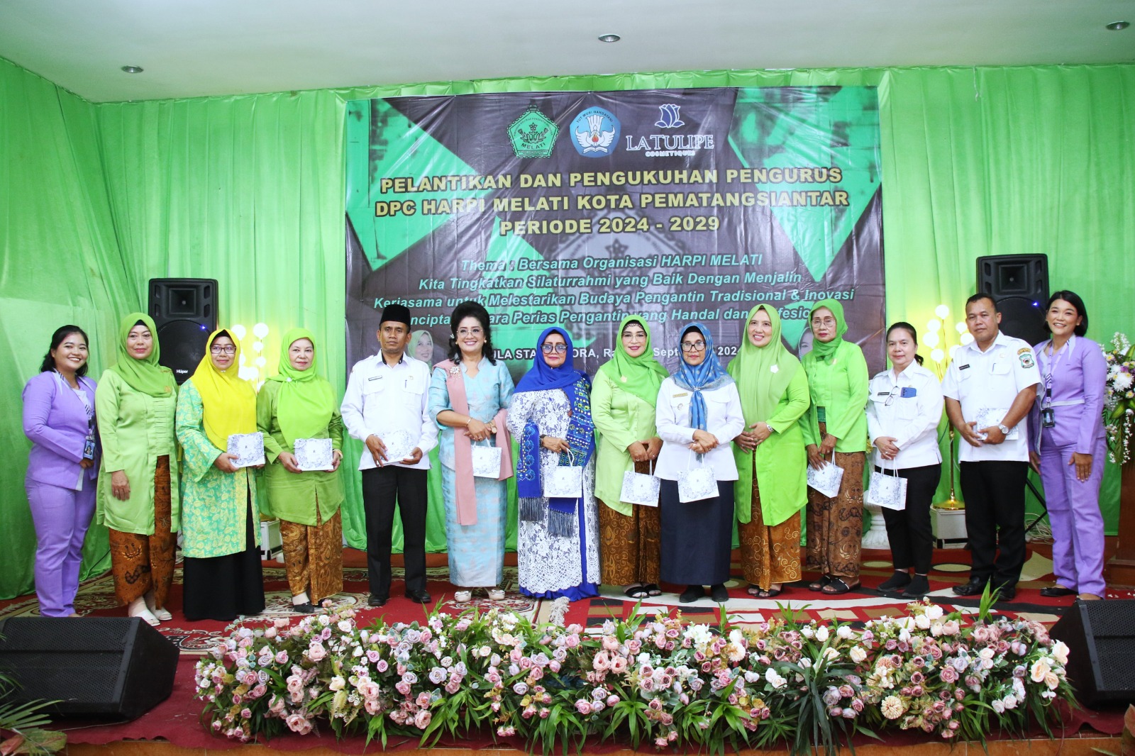 Wali Kota Pematangsiantar Hadiri Pengukuhan DPC HARPI Melati Kota Pematangsiantar Periode 2024-2029