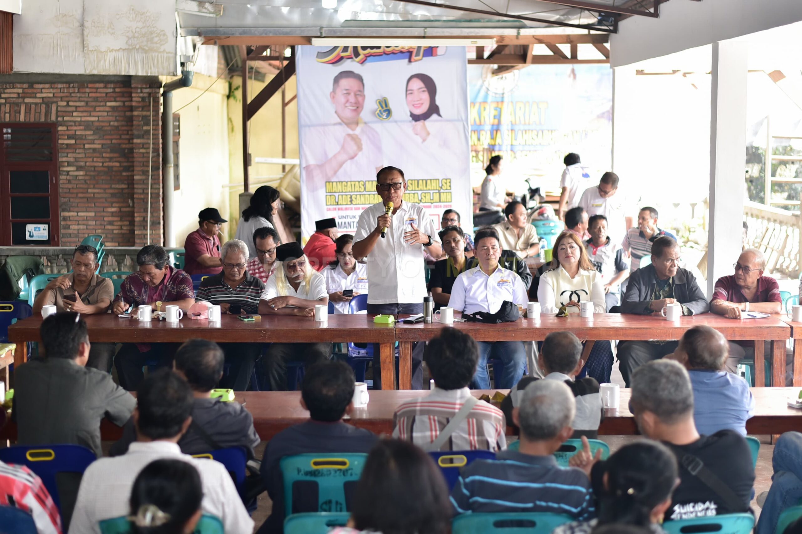 Pomparan Si Raja Oloan Dukung Penuh Mangatas Silalahi Menuju Siantar 1
