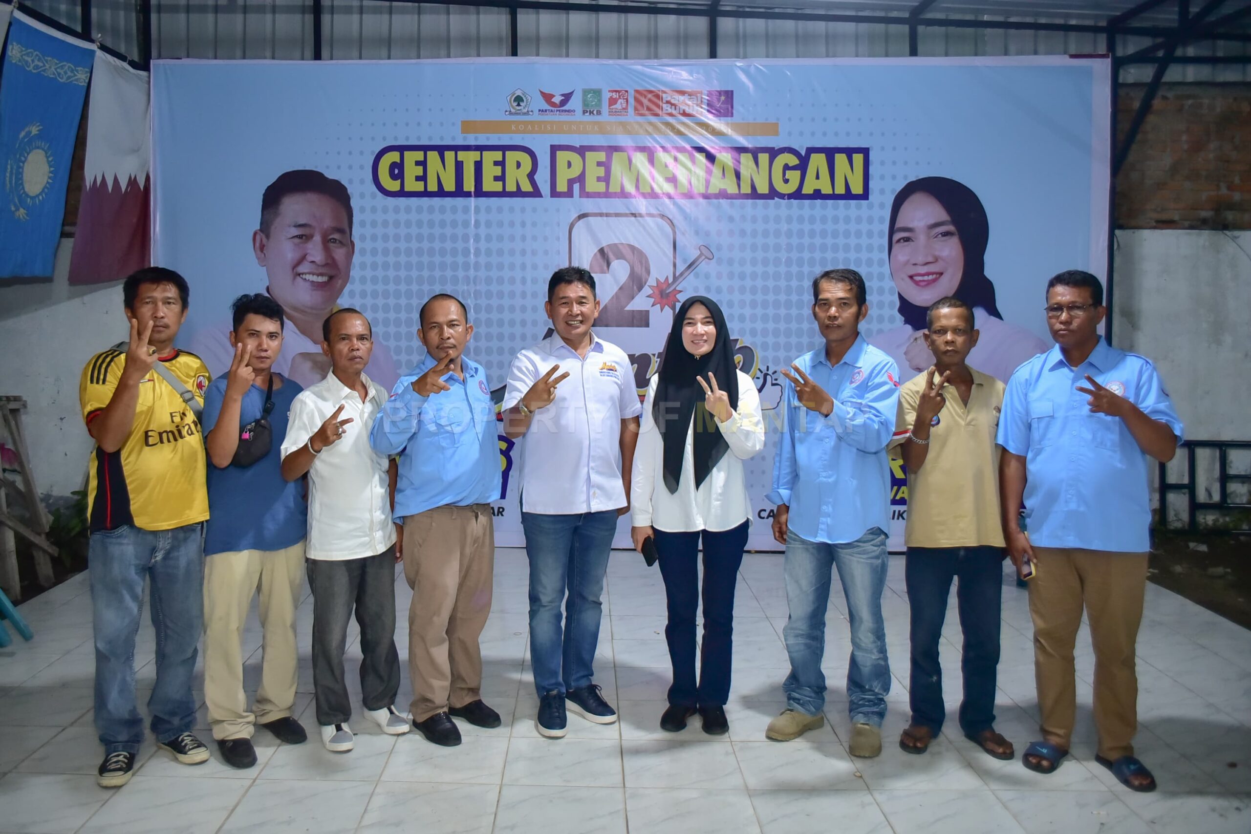 Progib Siap Satu Barisan dengan Mangatas Silalahi-Ade Sandrawati Purba Progib Siap Satu Barisan dengan Mangatas Silalahi-Ade Sandrawati Purba