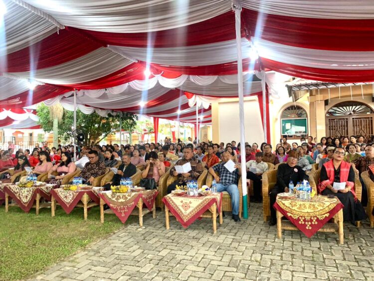 Dihadiri Ribuan Pendukung dan Simpatisan, Syukuran Pelantikan Anggota DPRD Sumut Mangapul Purba Berlangsung Meriah