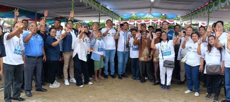 Bobby Nasution Hadir di Toba, Effendi-Murphy Titipkan Perbaikan Jalan Habornas