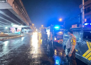 Sat Brimob Polda Sumut Giat Gelar Patroli Kamtibmas Gabungan, Jaga Situasi Kamtibmas