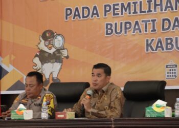 Pjs Bupati Pakpak Bharat Hadiri Launching Pemetaan Kerawanan Pemilihan dan Sosialisasi Netralitas ASN, TNI dan POLRI di Pilkada 2024