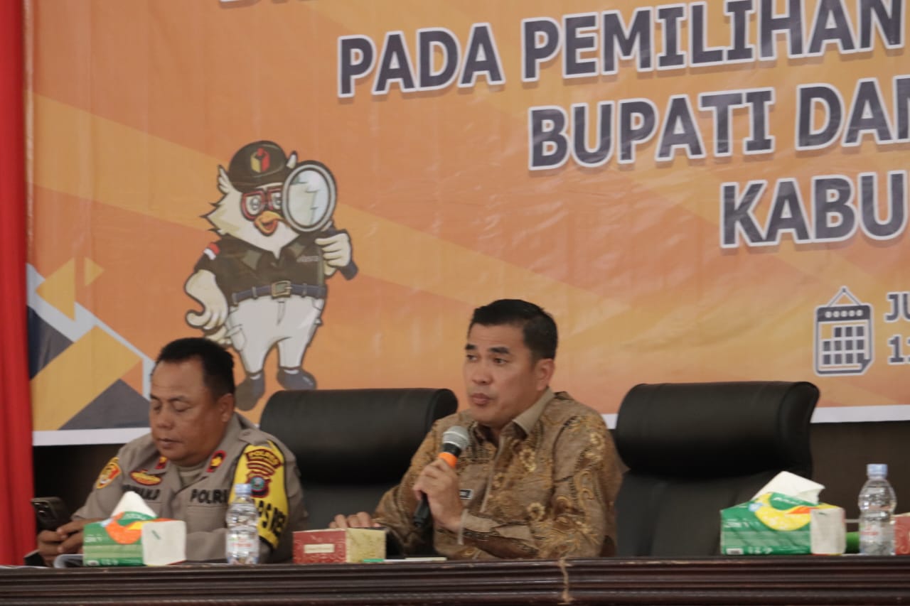 Pjs Bupati Pakpak Bharat Hadiri Launching Pemetaan Kerawanan Pemilihan dan Sosialisasi Netralitas ASN, TNI dan POLRI di Pilkada 2024