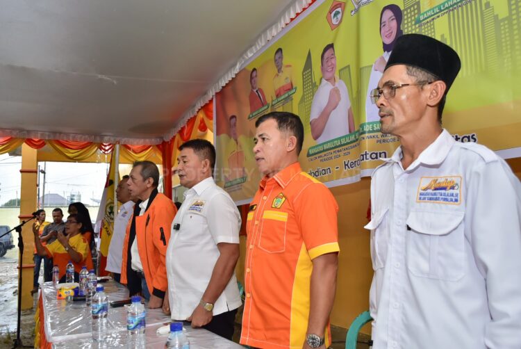 Kosgoro 57 Berikrar Memilih dan Berjuang Menangkan Mangatas Silalahi dan Ade Purba