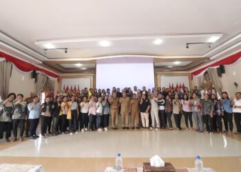 Pjs Bupati Pakpak Bharat Membuka Kegiatan Aksi 5 Pembinaan Pelaku dan Pemerintah Desa Dalam Penanganan dan Pencegahan Stunting