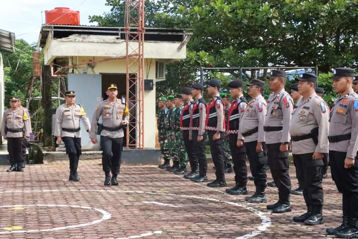 Sekda Pakpak Bharat Hadiri Apel Gelar Pasukan Operasi Zebra Toba 2024