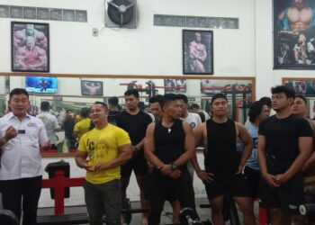 Scorpion Muscle Gym Memantapkan Dukung ke Mangatas Silalahi dan Ade Purba
