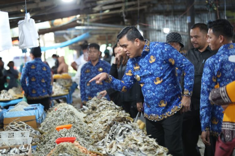 Pjs Bupati Pakpak Bharat Kunjungi Pasar Tradisional Klohi