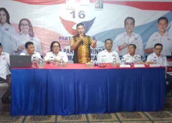 Instruksi Perindo Sumut, Menangkan Mangatas Silalahi dan Ade Sandrawati di Pilkada Siantar